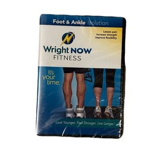 New Sealed Wright Now Fitness DVD - Foot & Ankle